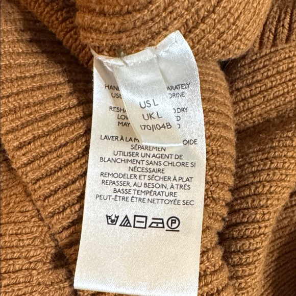 Free People Tan Cowl Neck Sweater - Picture 4 of 5